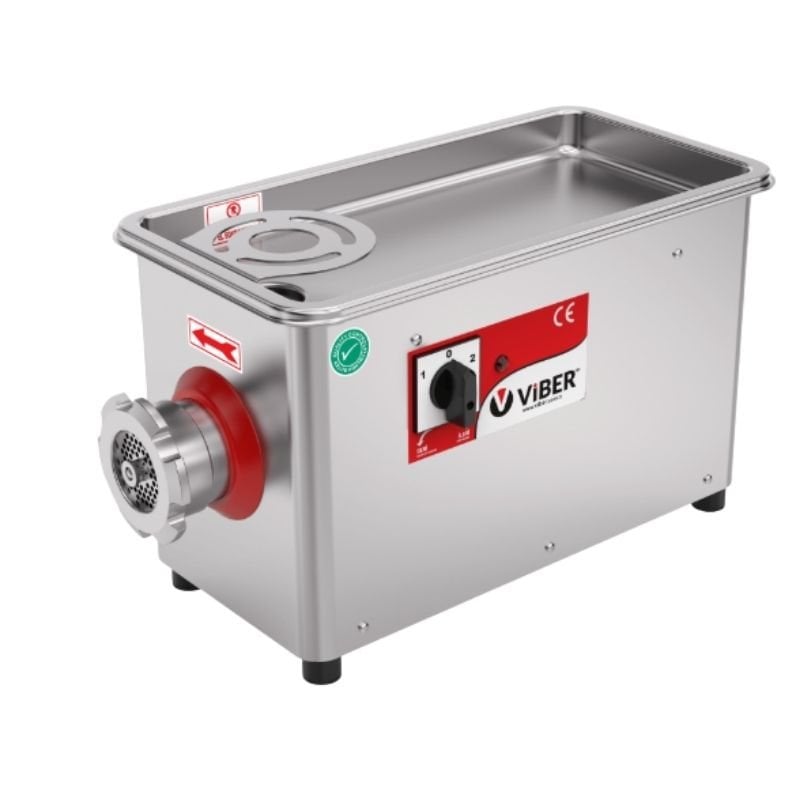 Viber VHE.EKNC.12M NO:12 Kıyma Makinesi 90 Kg/Saat Çıkma Boğaz Monofaze 220 V