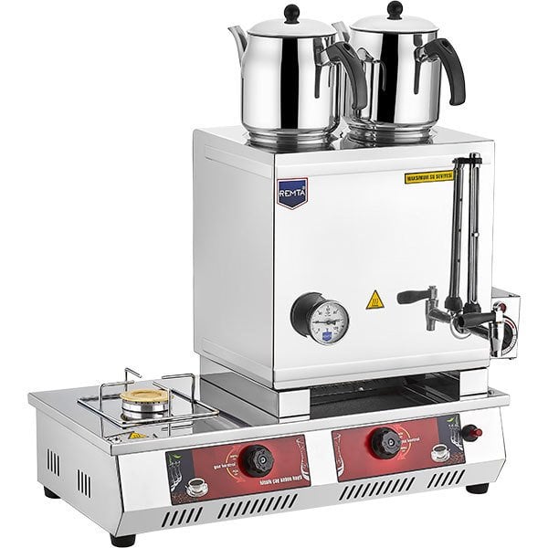 Remta 30 Model 2 Demlikli Gazlı (CE) + Elektrikli Çay Ocağı 24 lt N11E