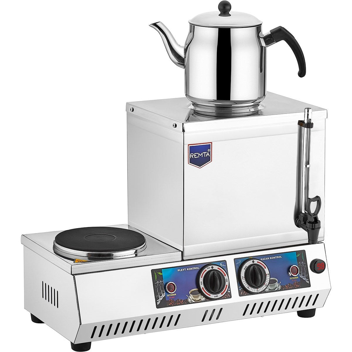 Remta K30 Elektrikli Çay Ocağı 15 Model – 14 Litre