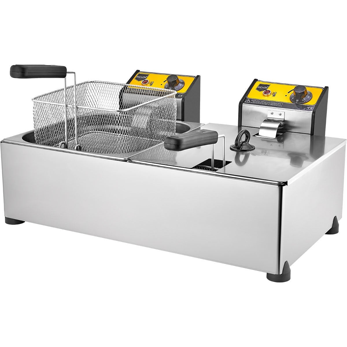 Remta R102 Elektrikli Fritöz – 8+8 Litre